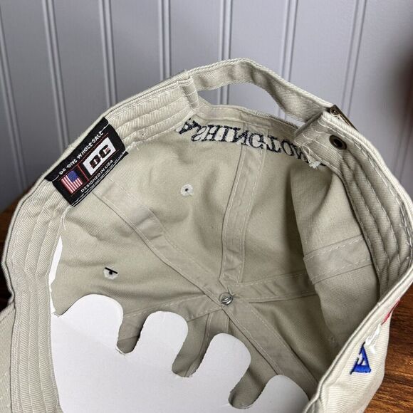 WASHINGTON DC Hat Baseball Ball Cap ADJUSTABLE Adult Relaxed Fit Embroidered NWT - Picture 6 of 7